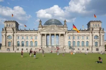 Berlin parliament building